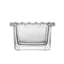 Ver imagem 3 de Bowl Quadrado de Cristal Coração 8,5cm - Lyor