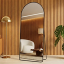 Ver imagem 7 de Espelho Lopazzi 170x70cm Arcos Grande P/ Closet Quarto Preto