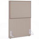 Ver imagem 1 de Cabeceira Cama Box Solteiro Com Tachas 100 cm Vicenza L02 Linho Cru - Lyam Decor