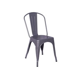 Kit 4 Cadeiras Tolix Iron - Design - Cinza - 2