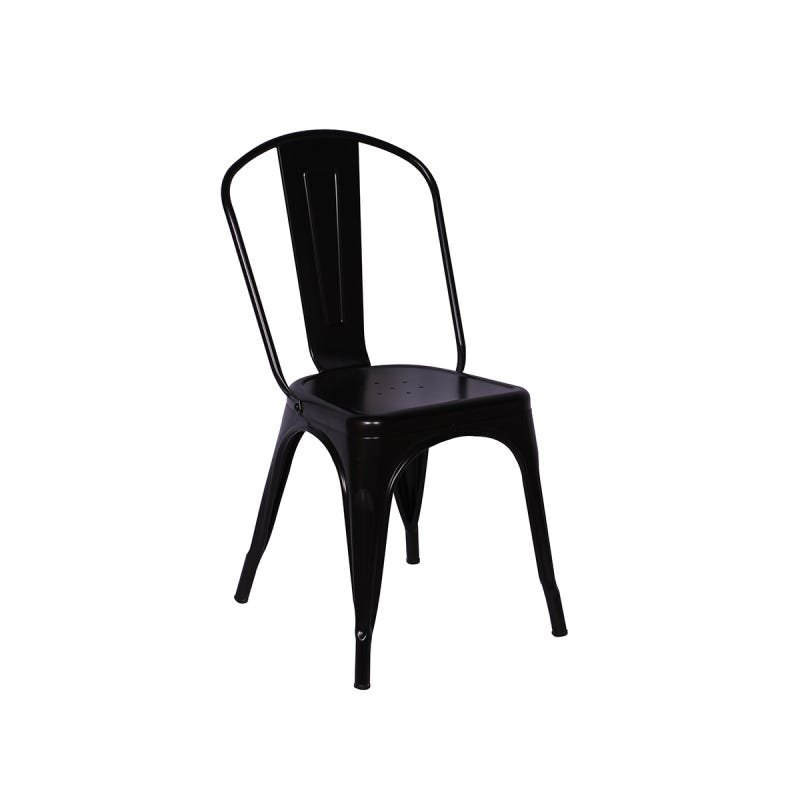 Kit 5 Cadeiras Tolix Iron - Design - Preta - 2
