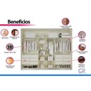Ver imagem 6 de Guarda Roupa Casal 2 Ptas 1ESP 6GAV Hanover Perobaoff Europa