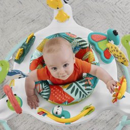 Baby Gear Cadeirinha para Bebês Pula-pula Floresta - Hjc37 - Fisher-price - 4