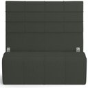 Ver imagem 1 de Kit Cabeceira Cama Box Casal 140cm com Calçadeira Roma W01 Linho Verde Musgo - Lyam Lyam Decor
