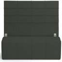 Ver imagem 4 de Kit Cabeceira Cama Box Casal 140cm com Calçadeira Roma W01 Linho Verde Musgo - Lyam Lyam Decor