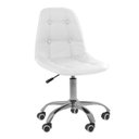 Ver imagem 1 de Cadeira Giratória Office Eiffel Botonê Oficial Branco