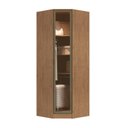 Ver imagem 2 de Guarda Roupa Modulado de Canto Porta Reflecta e LED 3 Peças 100%MDF Requinte+