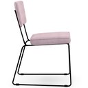 Ver imagem 6 de Cadeira Decorativa Estofada Para Sala De Jantar Allana L02 Suede Rosê - Lyam Decor