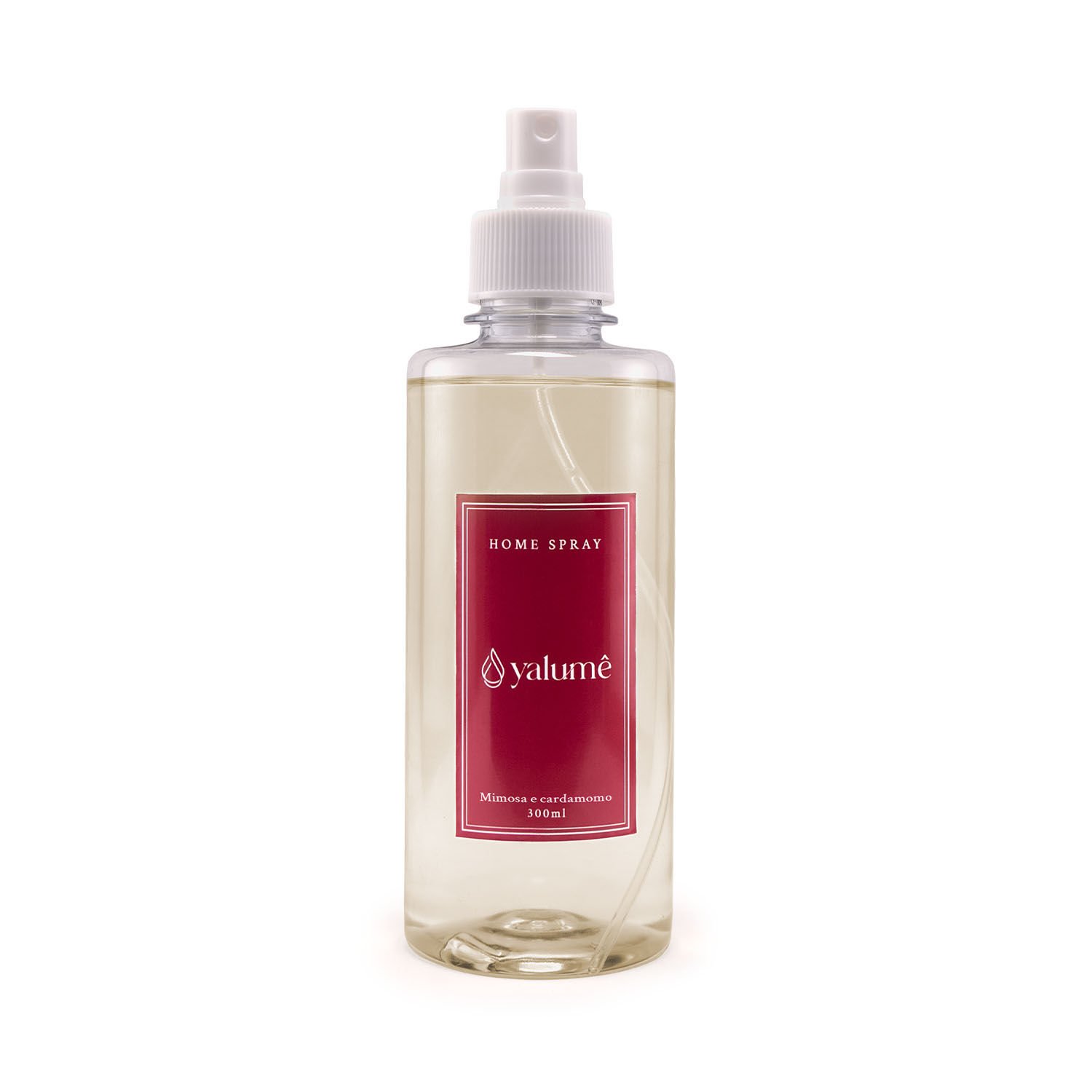 Home Spray Mimosa e cardamomo 300ml - Yalumê  - Aromatizador de Ambiente Spray, Perfume para casa