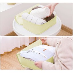 Kit Organizador para Mala de Viagem com 9 Peças - Gladiador 201:bege - 2