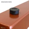 Aparador com 2 Gavetas com Pés de Metal Cobre Estilo Industrial Iron Bege- LarBelle - 9
