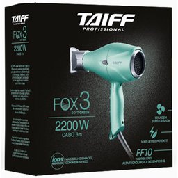Secador de Cabelos Taiff Fox Ion 3 Motor AC Profissional 2200W - 7