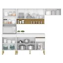 Ver imagem 2 de Cozinha Modulada Line Composição 8 Supremo Freijó - Kits Paraná