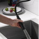 Ver imagem 4 de Misturador Monocomando para Cozinha de Mesa com Bica Móvel Arejador e Extensível Dublin Jiwi