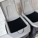 Ver imagem 3 de Lixeira Dupla 15l Slim para Armário Preta com Corrediças Deslizantes Schmitt
