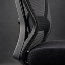 Ver imagem 2 de Cadeira Presidente Work Ergonômica com Apoio de Cabeça, Mesh Premium e Lombar 3D Preto
