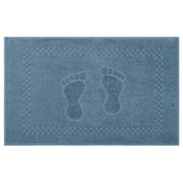 Toalha de Piso Pezinho 100% Algodão 45x68cm Appel Azul Veleiro - 1