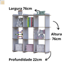 Ver imagem 3 de Nicho Organizador para Sapatos Sapateira Closet Prateleira