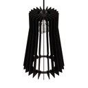 Ver imagem 3 de Luminária Teto tipo Pendente DETROIT MDF - Completa - Cor: Preta
