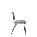 Ver imagem 2 de Cadeira Fixa Escritório Multiuso Niala Plaxmetal Nr17 Basalto (cinza)