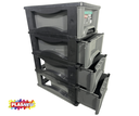 Ver imagem 5 de Gaveteiro Organizador 4 Gav Plasnew Resistente 1724 Cinza