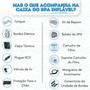 Ver imagem 3 de Banheira Ofurô Hidro Piscina Spa Inflável 795 Litros com Bomba Filtro Aquecedor e Bolhas Intex