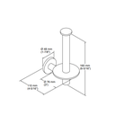 Ver imagem 5 de Papeleira Kohler Vertical Purist Cromado 14444BR-Cp