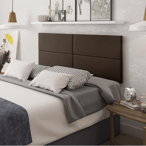 PAINEL CAMA BOX SUSPENSA LORENA PRETO  1.40
