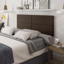 Ver imagem 1 de PAINEL CAMA BOX SUSPENSA LORENA PRETO 1.40