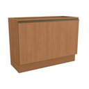 Ver imagem 1 de Balcão de Cozinha Maxxi G745 C- 2 Portas S-tampo 120cm Canela - Kappesberg