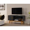 Rack para Tv – Elegância e Funcionalidade Design Moderno:preto - 1
