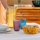 Ver imagem 3 de Jogo de 4 Copos em Bio Plástico Não Fóssil, 400ml - 9 X H12,8 Cm - Dolcevita - Ametista - Guzzini