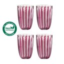 Ver imagem 1 de Jogo de 4 Copos em Bio Plástico Não Fóssil, 400ml - 9 X H12,8 Cm - Dolcevita - Ametista - Guzzini