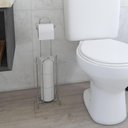 Ver imagem 4 de Suporte de Aço para Papel Higiênico 4 Rolos - Stolf