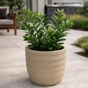 Ver imagem 2 de Vaso para Plantas 32cm Inca Tramontina Plástico Reciclável Cachepô Flores Folhagens Granito Areia