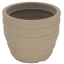 Ver imagem 1 de Vaso para Plantas 32cm Inca Tramontina Plástico Reciclável Cachepô Flores Folhagens Granito Areia