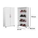 Ver imagem 1 de Armário Multiuso - Nara Branco