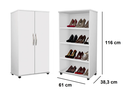 Ver imagem 1 de Armário Multiuso - Nara Branco