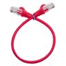 CABO PATCH CORD CAT5E 50CM VERMELHO - 2
