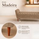 Ver imagem 5 de Puff Recamier Confortável 140 cm para Quarto Capuccino