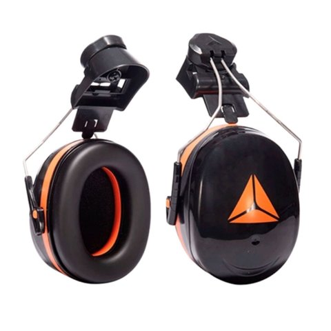 Abafador de Ruídos Concha Magny Helmet 2 Deltaplus Snr30:preto