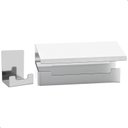 Ver imagem 5 de Kit de Acessórios para Banheiro Inox com Adesivo 5 Pcs F.elg