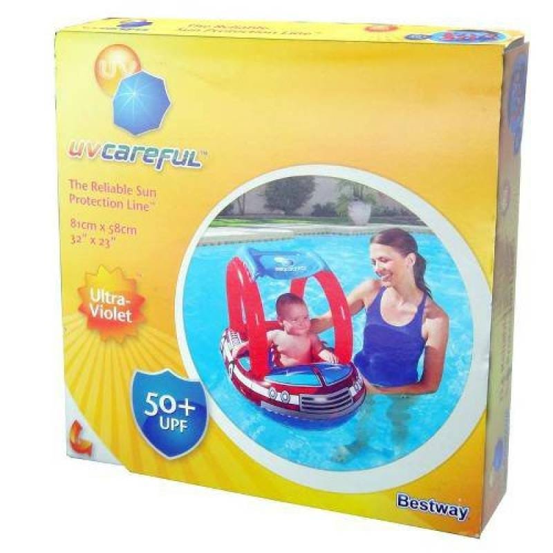 Kit 34093 Bestway Bote Inflável Infantil Bombeiro com Teto 81x58cm - 2