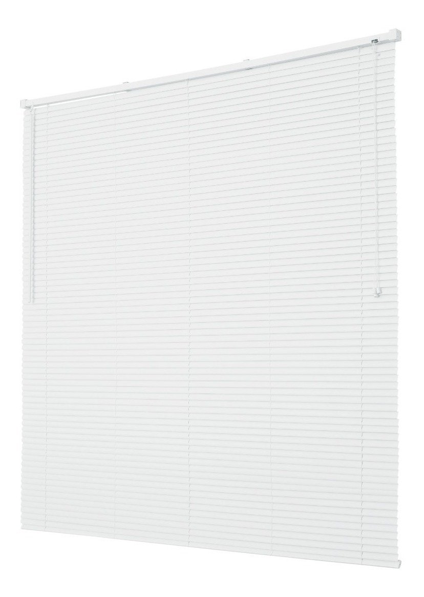 Persiana Horizontal de Pvc- 1,20x1,30m Cortina Branco - 3