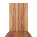 Ver imagem 2 de Painel de Tv Sala de Reunião 90cm X 135cm C/ Passa Cabos F5 Cor:nogal
