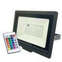Ver imagem 1 de Luminária Refletor 50w Led Rgb Prova Dagua Holofote Bivolt