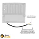 Ver imagem 4 de Luminária Refletor 50w Led Rgb Prova Dagua Holofote Bivolt