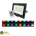 Ver imagem 2 de Luminária Refletor 50w Led Rgb Prova Dagua Holofote Bivolt