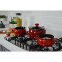 Ver imagem 2 de Frigideira Risoteira Pomodoro New Premier Cerâmica 2L Tampa Vidro Vermelho Ceraflame