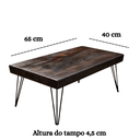 Ver imagem 4 de Mesa de Centro Shou Sugi Ban